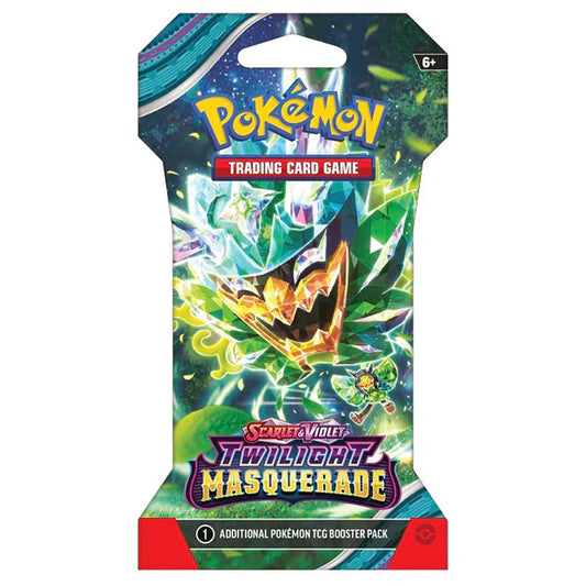 Pokemon TCG: Twilight Masquerade Sleeved Booster Packs - Trading Cards